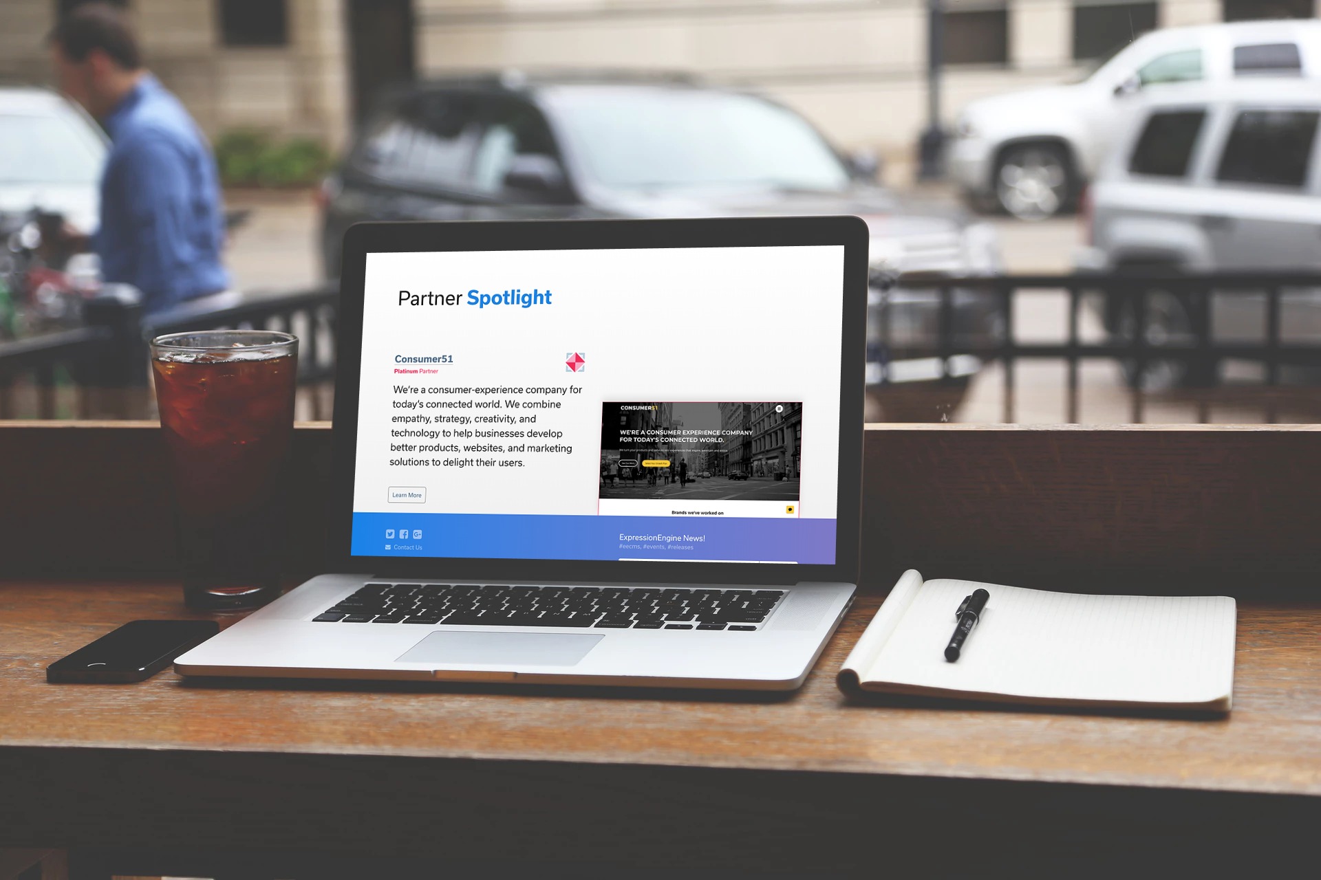Consumer51 featured on ExpressionEngine website as its first platinum partner