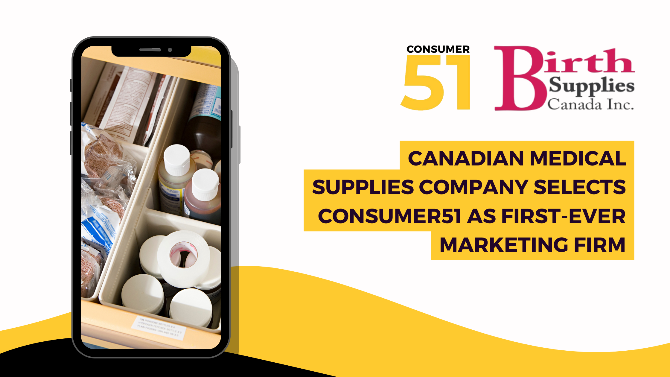 Press Release: Canadian Medical Supplies Company Selects Consumer51 as First-Ever Marketing Firm