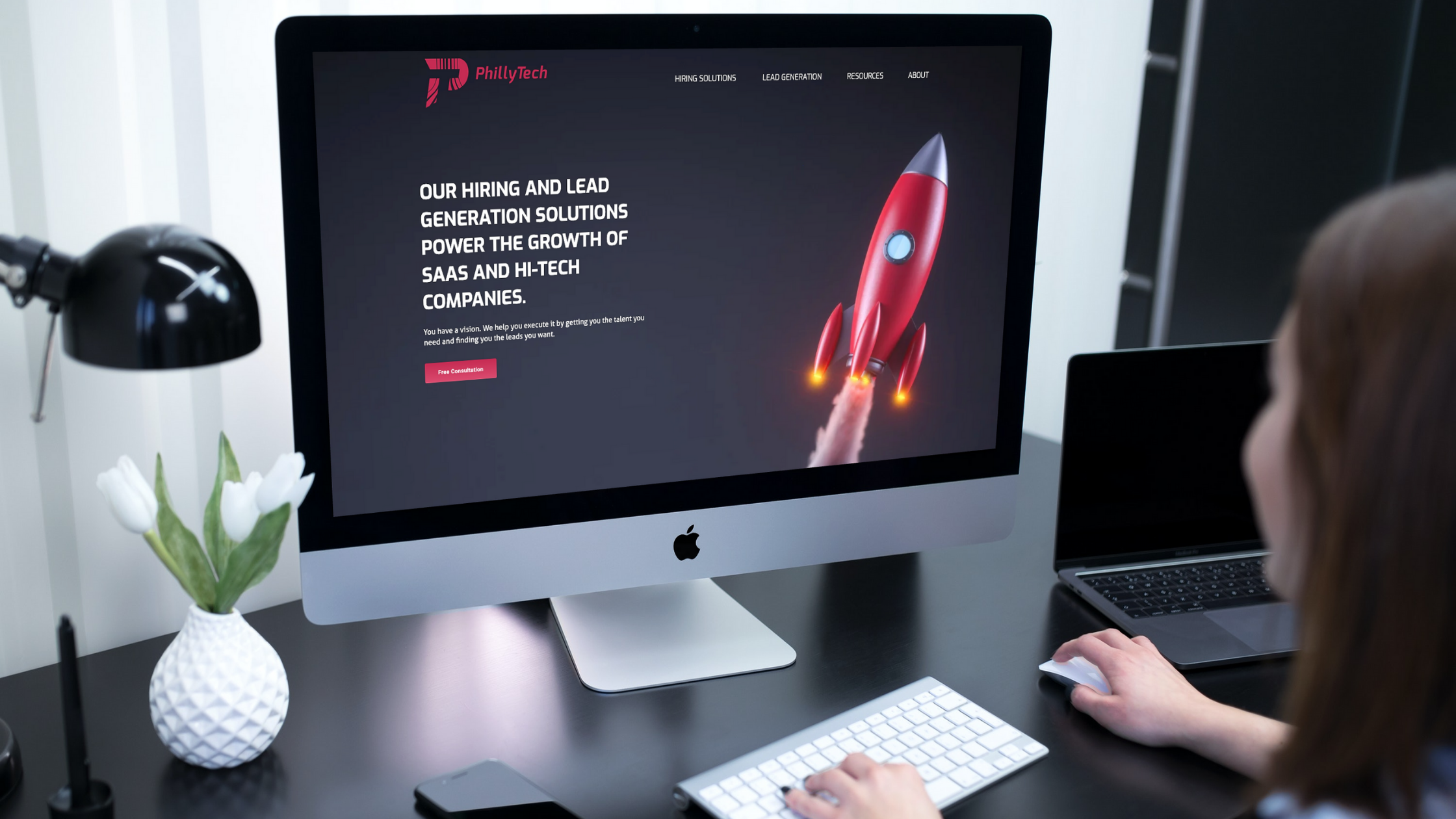 PhillyTech Website Homepage 